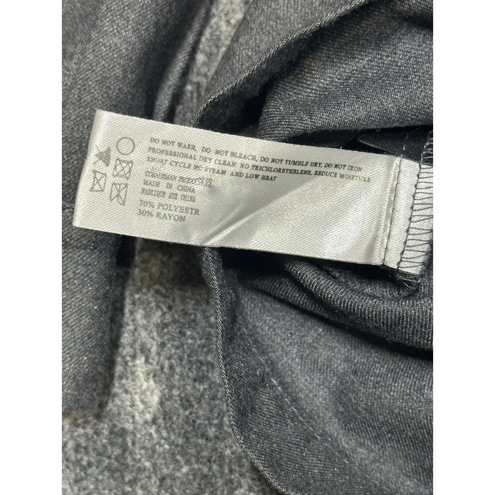 Stampd Berlin Button Up Shirt S Grey Oversized Side Zipper Pockets Minimalistic - Picture 5 of 6